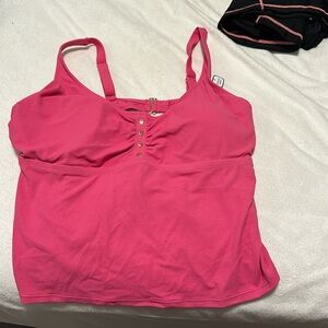 NWT Time and Tru Pink Tankini top